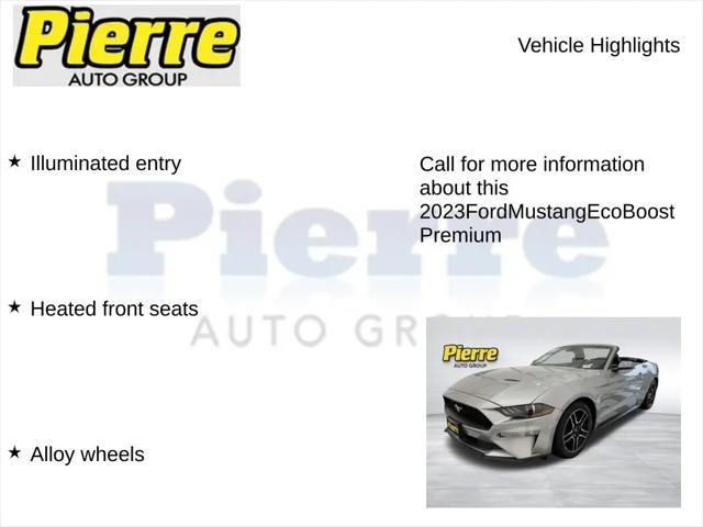 2023 Ford Mustang EcoBoost Premium Convertible