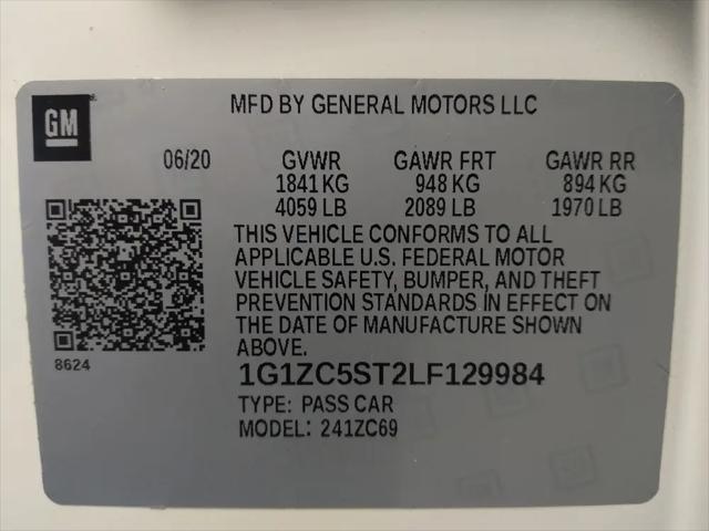 2020 Chevrolet Malibu FWD 1FL