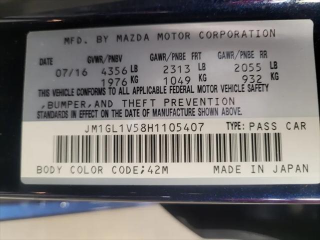 2017 Mazda Mazda6 Touring