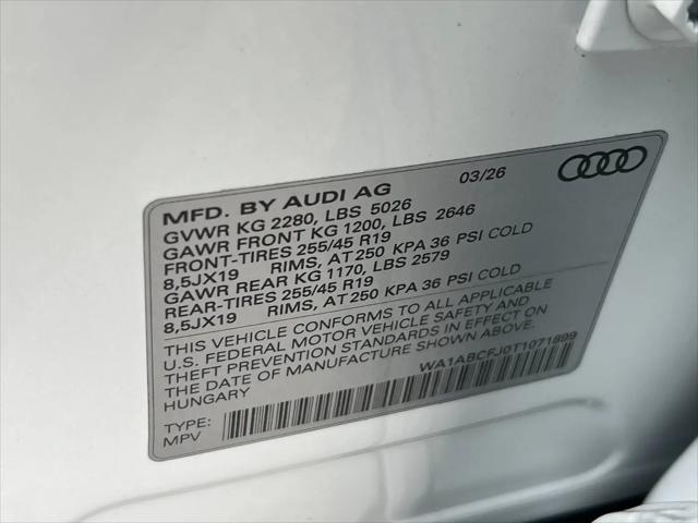 2026 Audi Q3 TFSI quattro S tronic