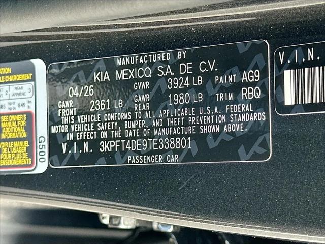 2026 Kia K4 LXS