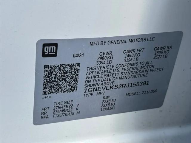 2024 Chevrolet Traverse AWD RS