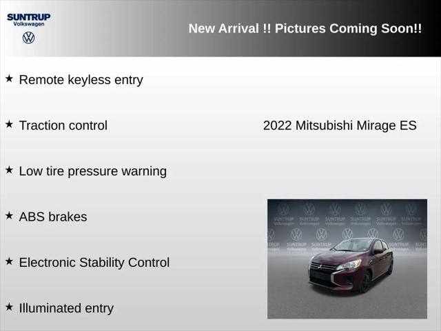 2022 Mitsubishi Mirage ES