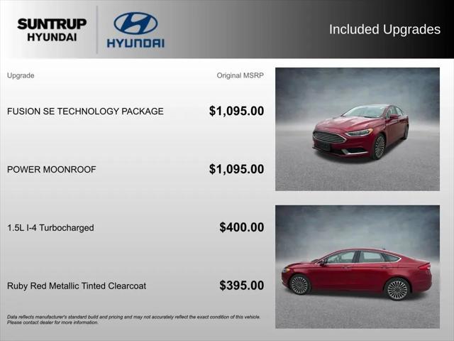 2018 Ford Fusion SE