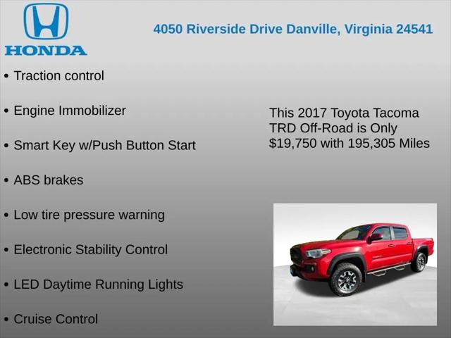 2017 Toyota Tacoma TRD Off Road