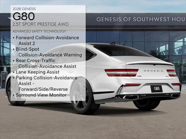 2026 Genesis G80 2.5T Sport Prestige AWD