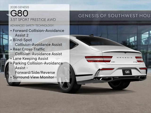 2026 Genesis G80 3.5T Sport Prestige AWD