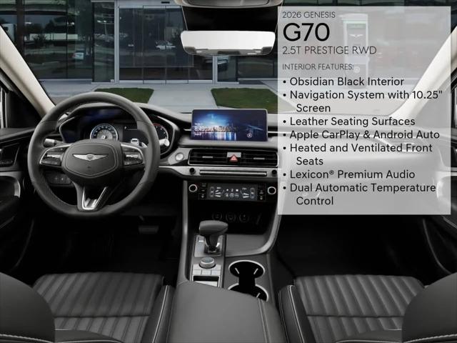 2026 Genesis G70 2.5T RWD Prestige