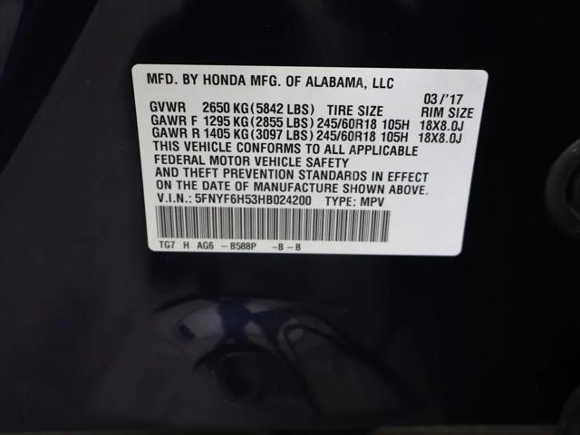 2017 Honda Pilot EX-L
