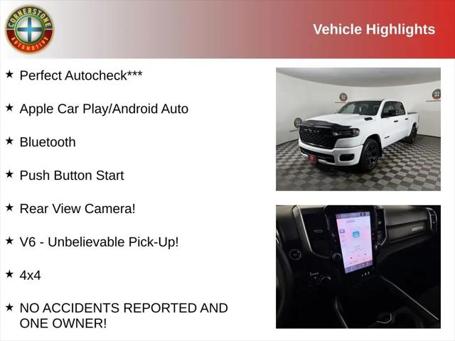 2025 Ram 1500 Big Horn Crew Cab 4x4 5'7" Box
