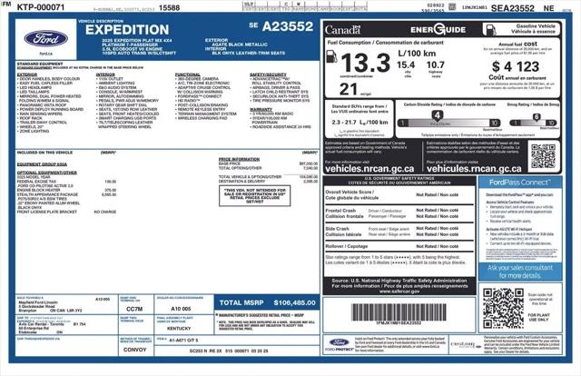 2025 Ford Expedition Platinum MAX