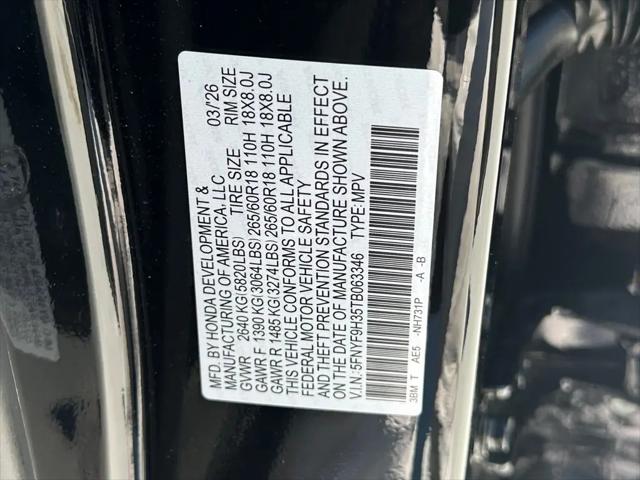2026 Honda Passport AWD RTL