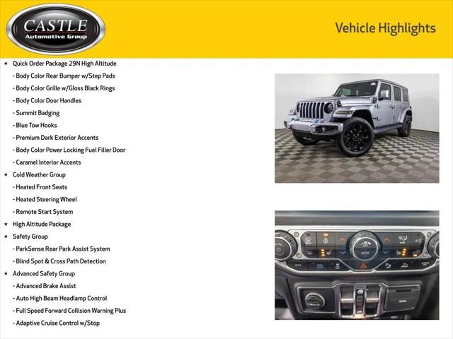 2021 Jeep Wrangler 4xe Unlimited High Altitude 4x4