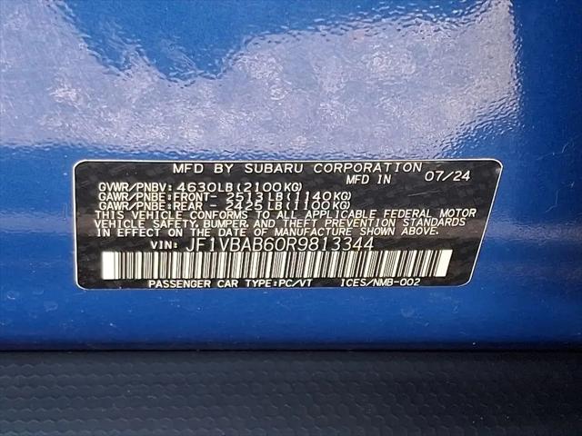 2024 Subaru WRX Base