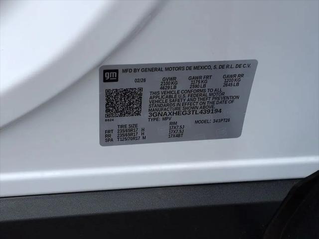 2026 Chevrolet Equinox FWD LT