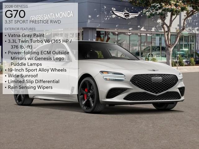 2026 Genesis G70 3.3T RWD Sport Prestige