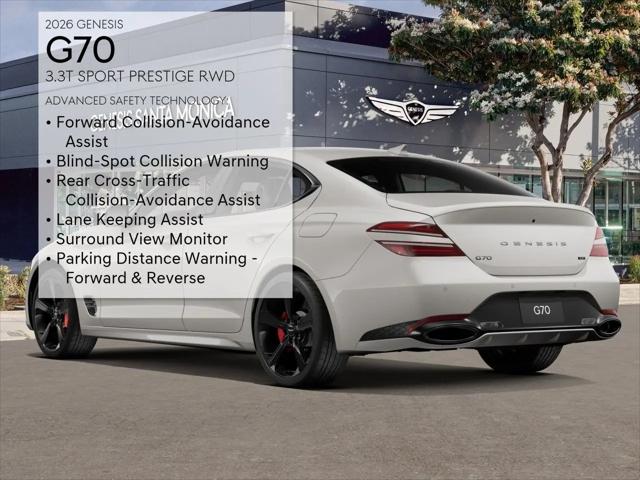 2026 Genesis G70 3.3T RWD Sport Prestige