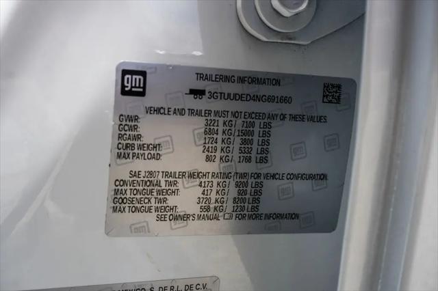 2022 GMC Sierra 1500 4WD Crew Cab Short Box SLT
