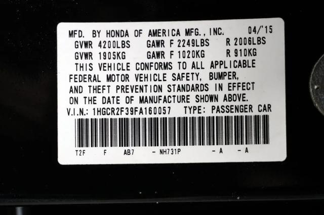 2015 Honda Accord LX