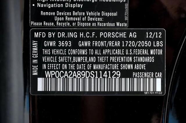 2013 Porsche Boxster Boxster