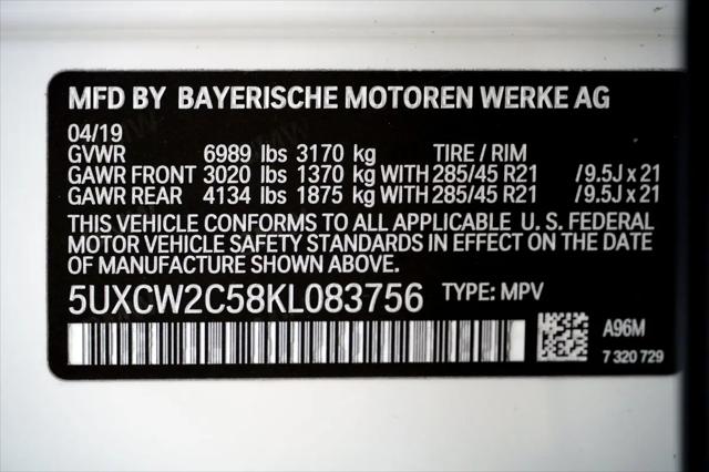 2019 BMW X7 xDrive40i