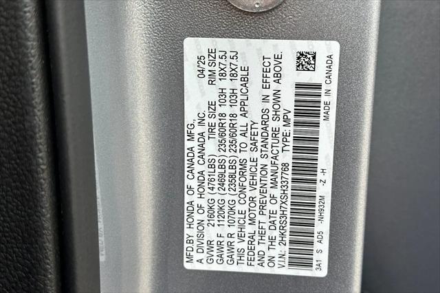 2025 Honda CR-V EX-L 2WD