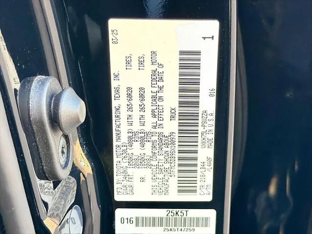 2025 Toyota Tundra 1794 Edition CrewMax 5.5' Bed