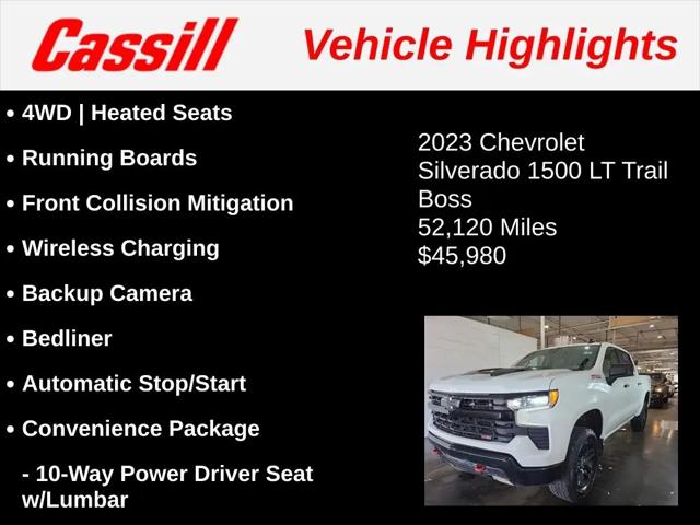 2023 Chevrolet Silverado 1500 4WD Crew Cab Short Bed LT Trail Boss