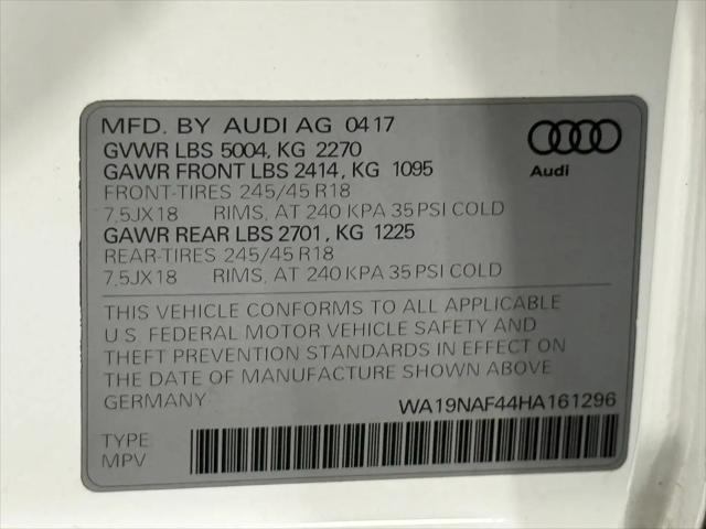 2017 Audi allroad 2.0T Premium