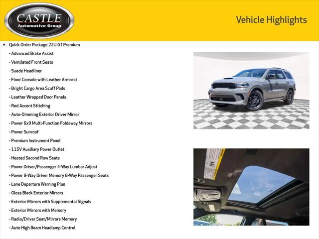 2026 Dodge Durango GT Premium AWD HEMI V8