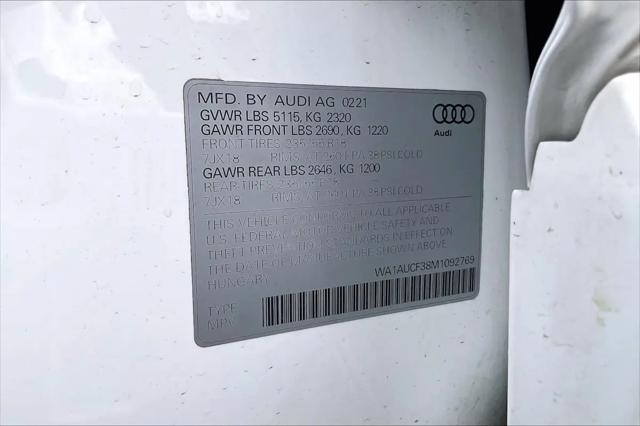 2021 Audi Q3 Premium 40 TFSI quattro Tiptronic