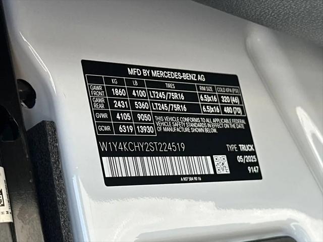 2025 Mercedes-Benz Sprinter 2500 High Roof 4-Cyl Diesel