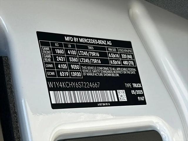 2025 Mercedes-Benz Sprinter 2500 High Roof 4-Cyl Diesel