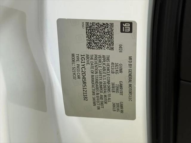 2024 Chevrolet Corvette Stingray RWD Coupe 3LT