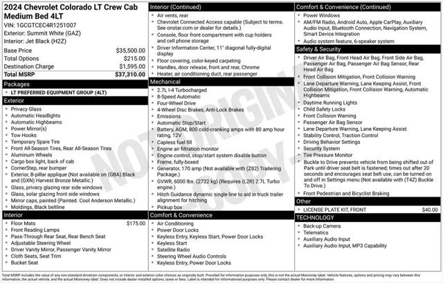 2024 Chevrolet Colorado 4WD LT