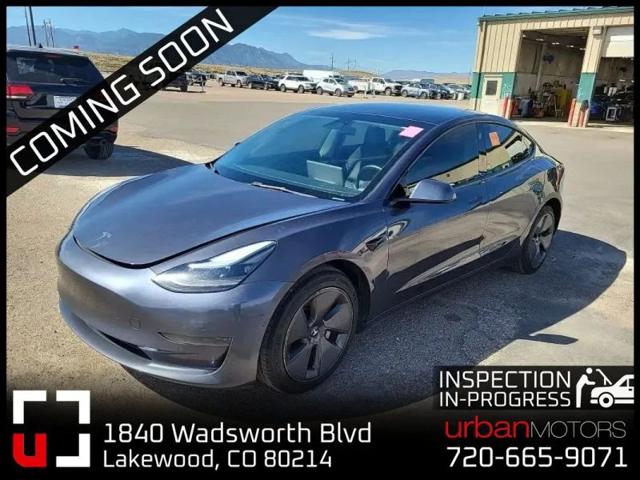 2021 Tesla Model 3 Standard Range Plus Rear-Wheel Drive for sale in Lakewood, CO