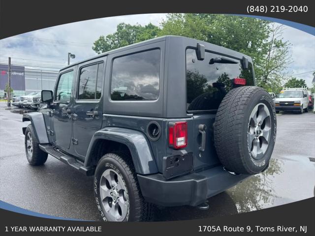 2018 Jeep Wrangler JK Unlimited Sahara 4x4