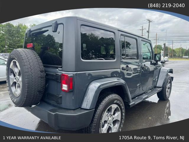 2018 Jeep Wrangler JK Unlimited Sahara 4x4