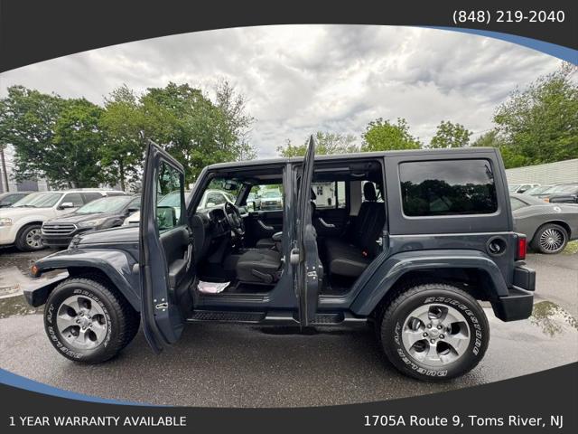 2018 Jeep Wrangler JK Unlimited Sahara 4x4