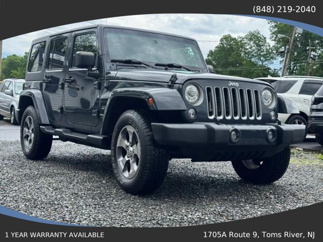 2018 Jeep Wrangler JK Unlimited Sahara 4x4