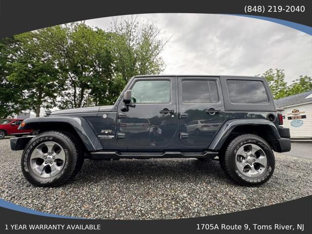 2018 Jeep Wrangler JK Unlimited Sahara 4x4