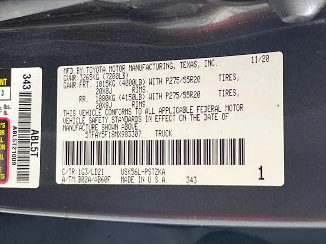 2021 Toyota Tundra 1794 Edition