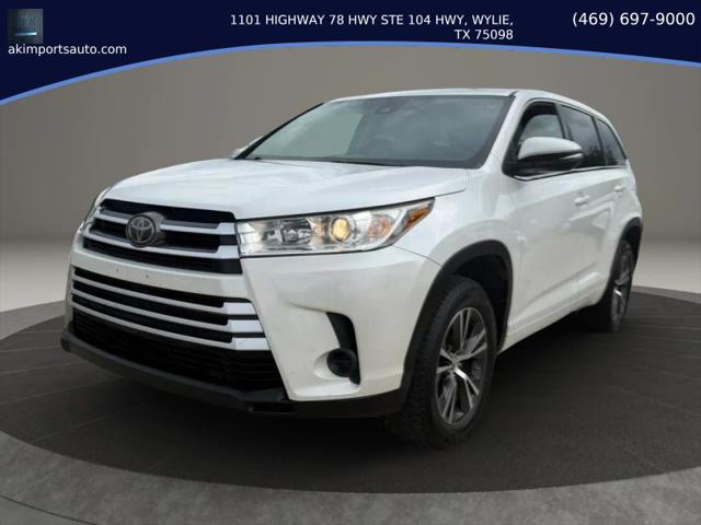 2017 Toyota Highlander LE for sale in WYLIE, TX