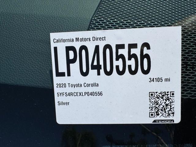 2020 Toyota Corolla SE