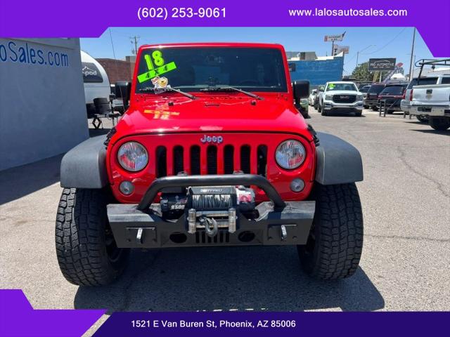 2018 Jeep Wrangler JK Unlimited Sport S 4x4