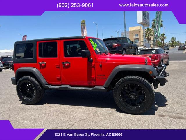 2018 Jeep Wrangler JK Unlimited Sport S 4x4