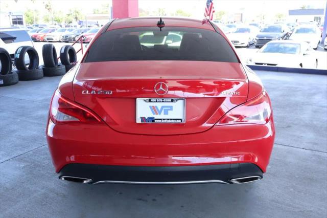 2018 Mercedes-Benz CLA 4MATIC