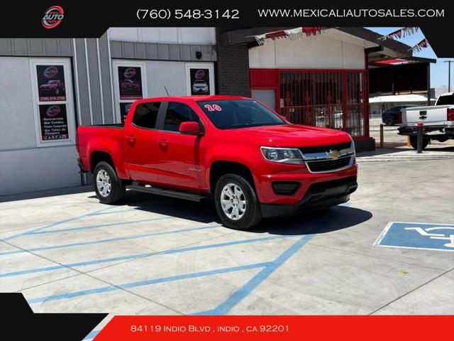 2020 Chevrolet Colorado 2WD Crew Cab Short Box LT for sale in Indio, CA