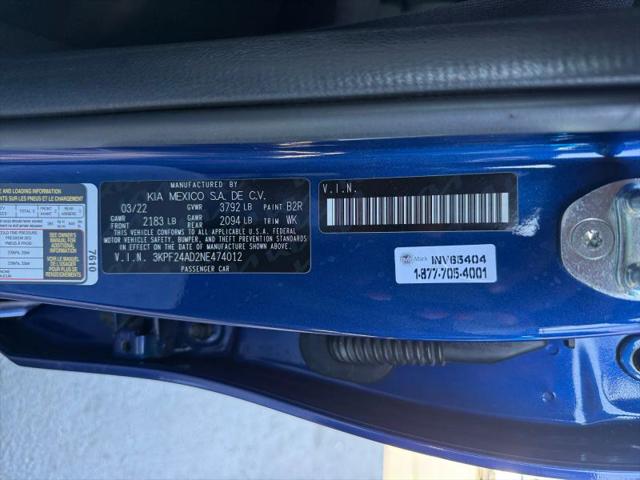 2022 Kia Forte LXS