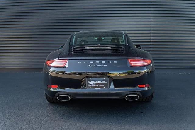 2016 Porsche 911 Carrera Black Edition